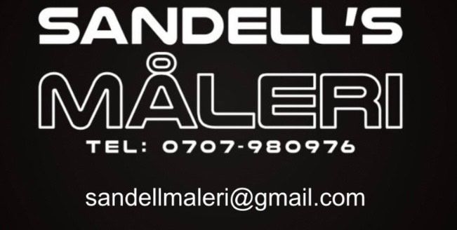 SANDELLS MÅLERITJÄNST AB logotyp