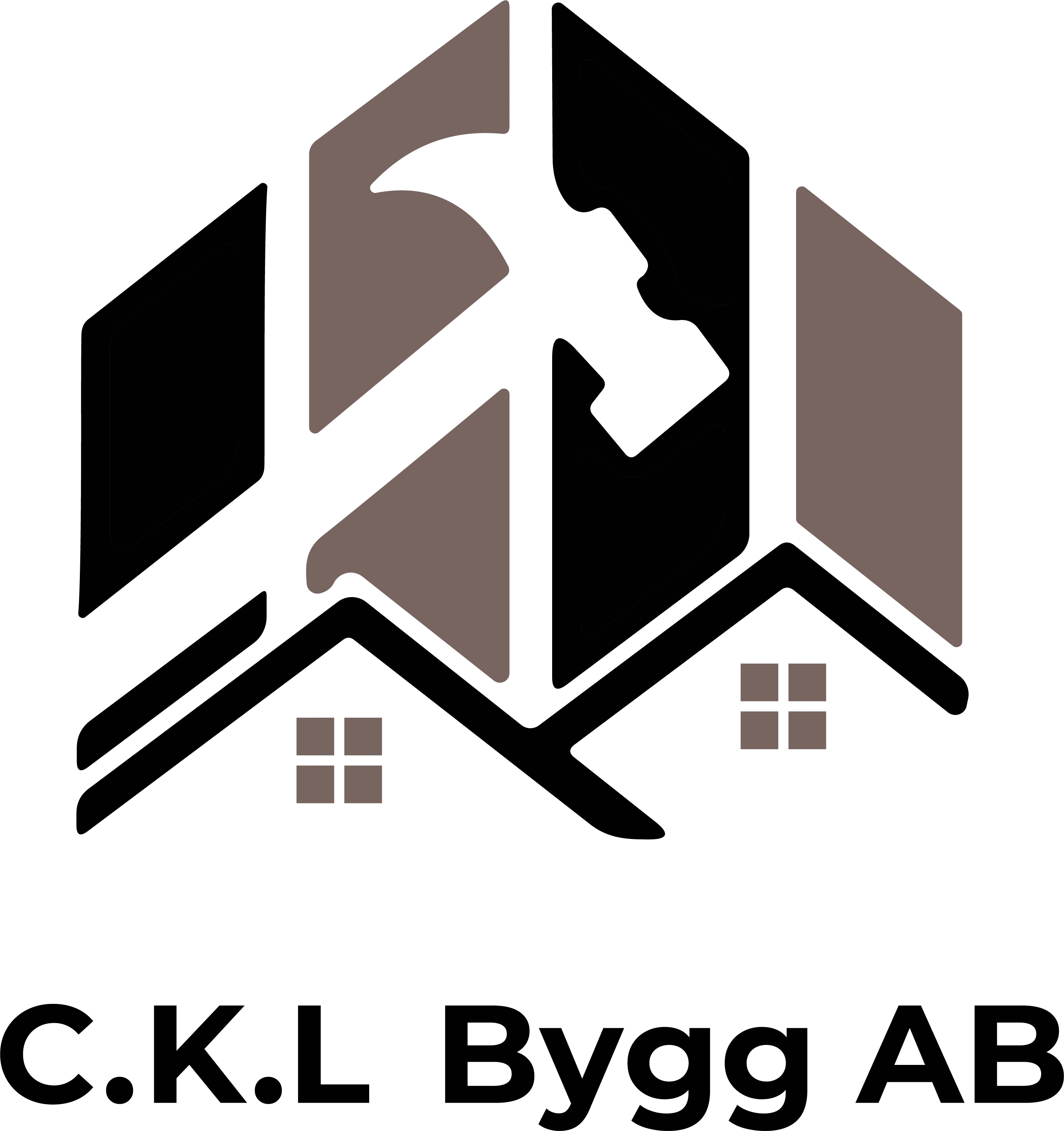 C.K.L bygg AB logotyp