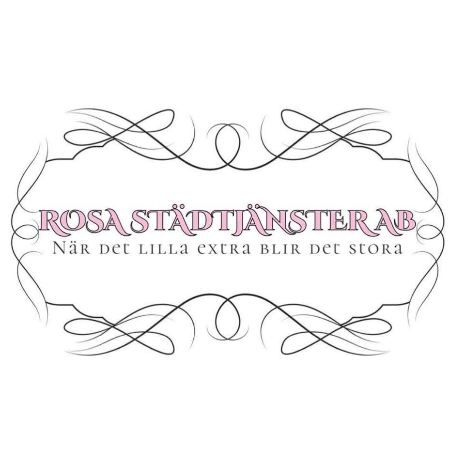 Rosa Städtjänster AB logotyp