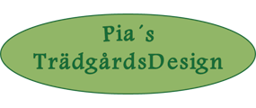 Pias TrädgårdsDesign i Gävle AB logotyp