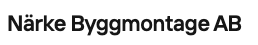 Närke Byggmontage AB logotyp