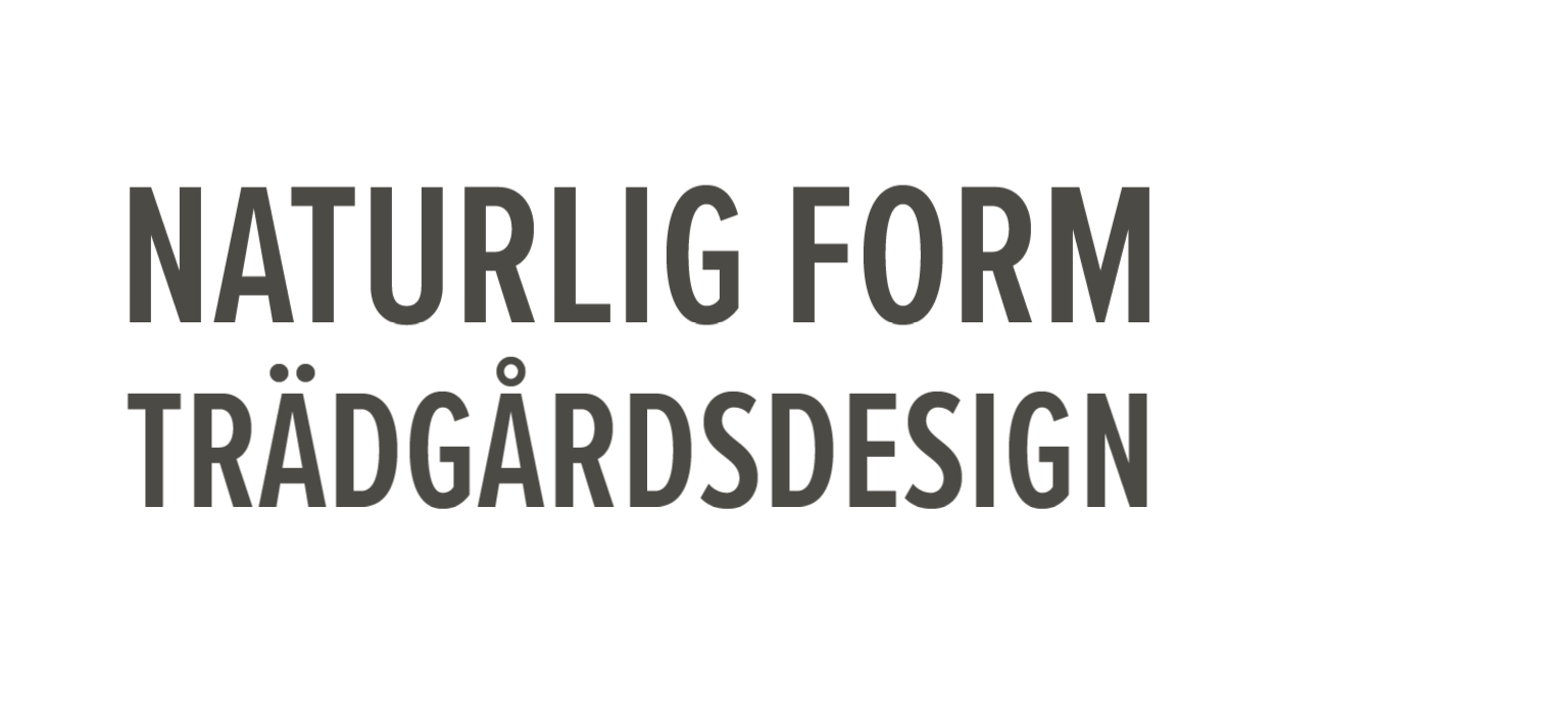 Naturlig Form trädgårdsdesign AB logotyp