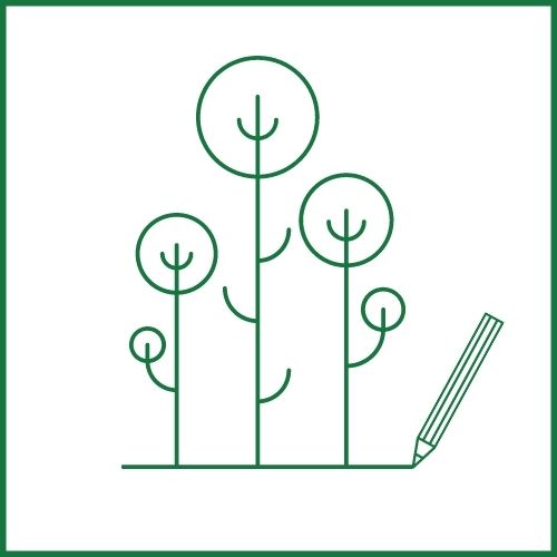 Vikbolandets Trädgårdsdesign AB logotyp