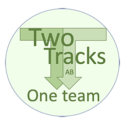TwoTracks AB logotyp