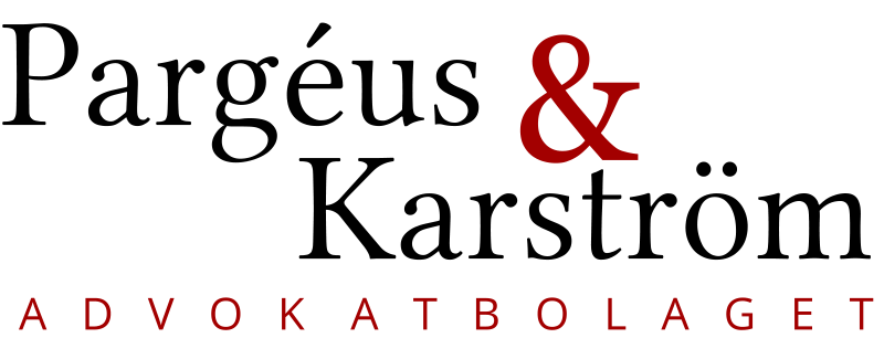 Advokatbolaget Pargéus & Karström Leif Kjellin AB logotyp