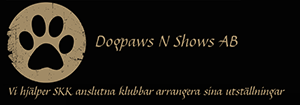 Dogpaws N shows AB logotyp