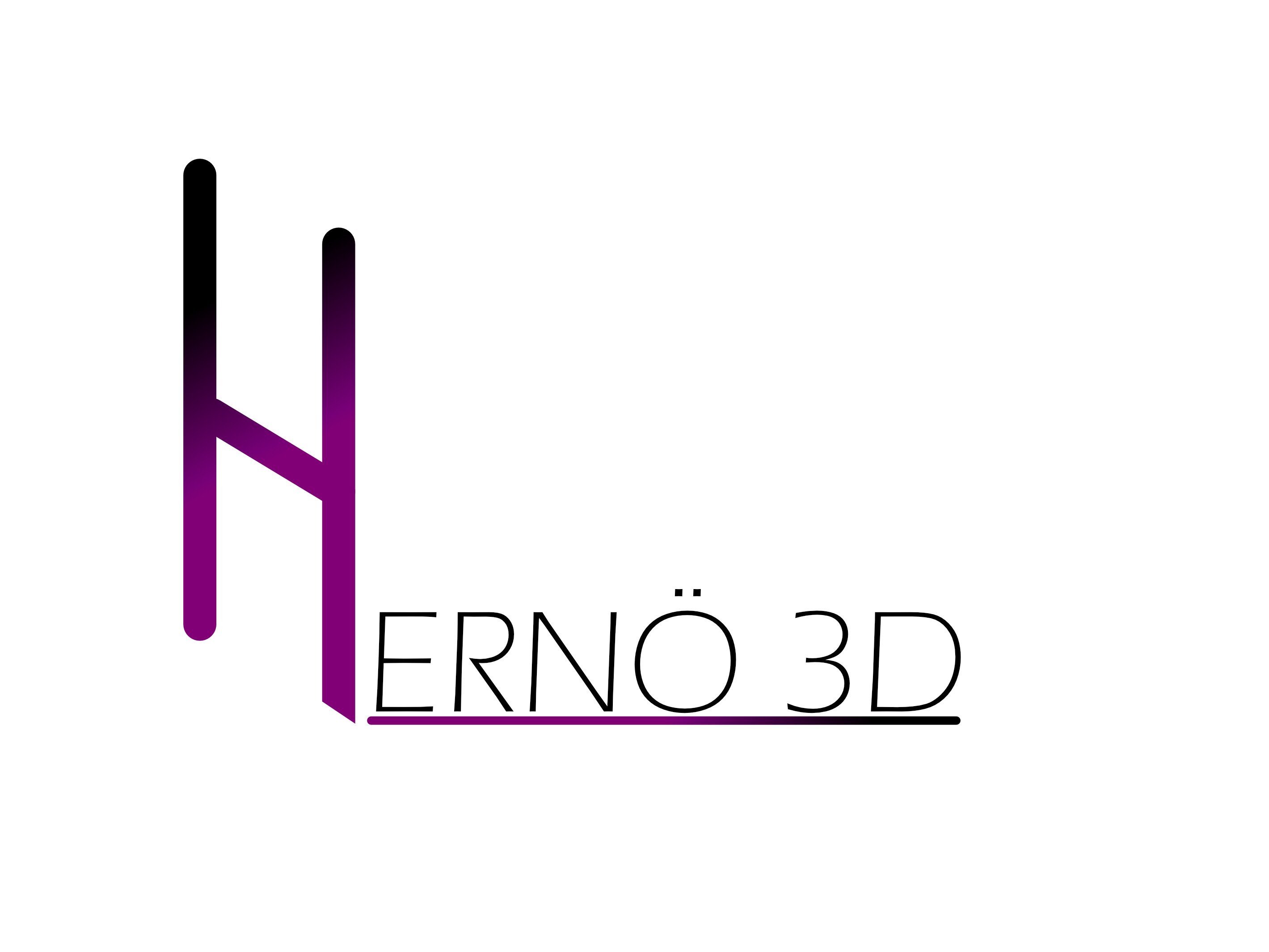 Hernö 3D AB logotyp