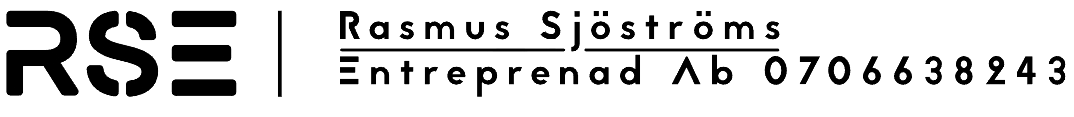Rasmus Sjöströms Entreprenad AB logotyp