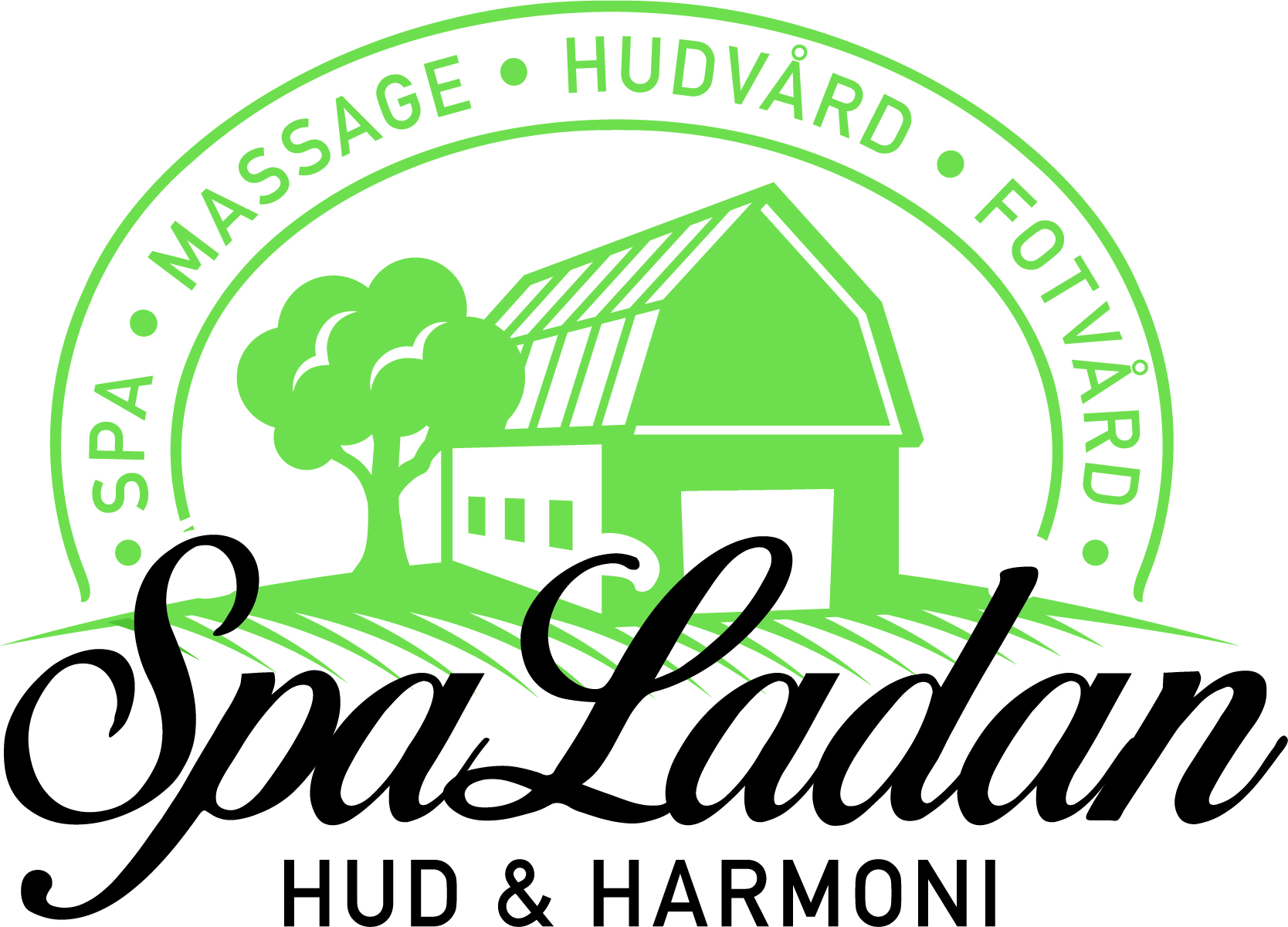 Spa Ladan AB logotyp