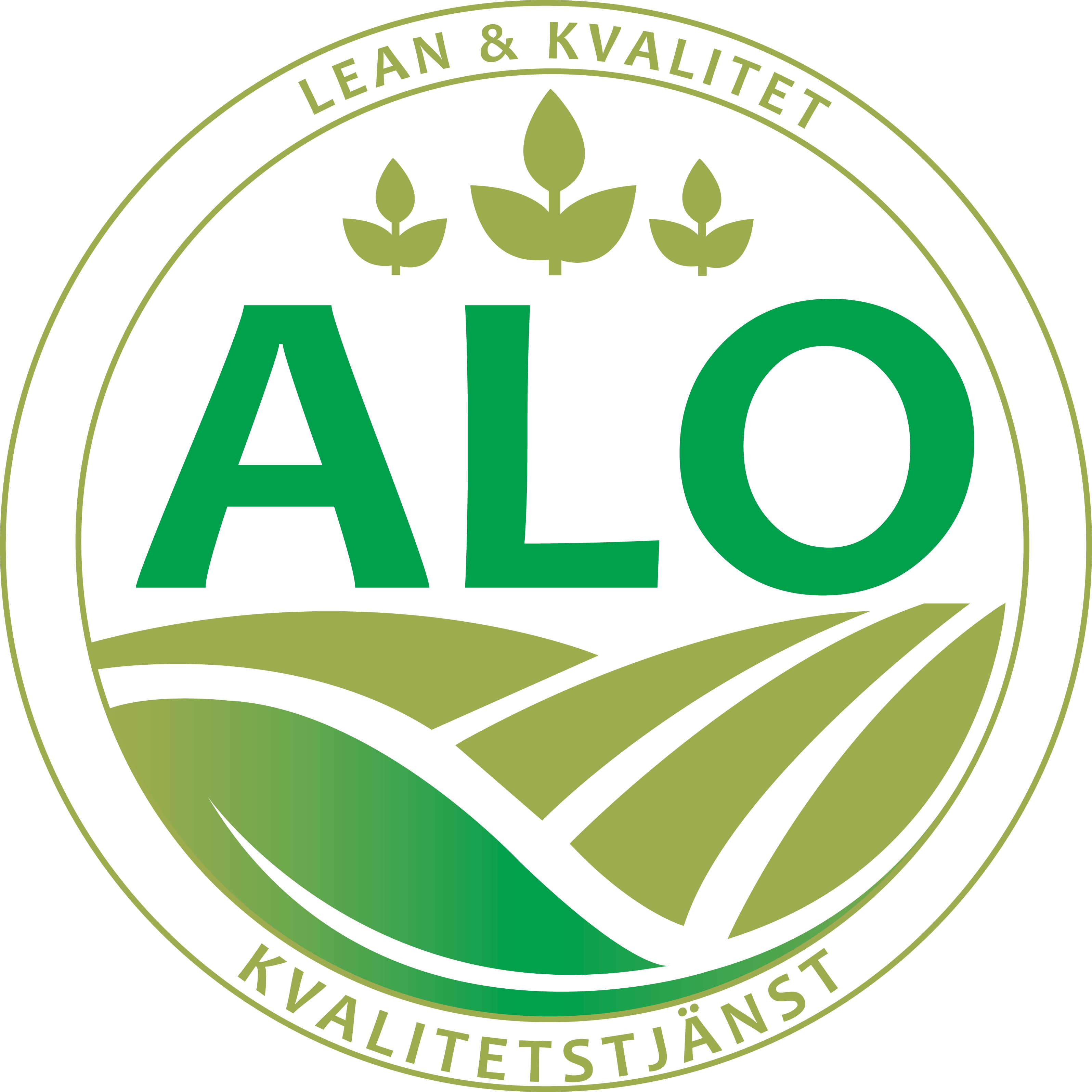Alo Kvalitetstjänst AB logotyp