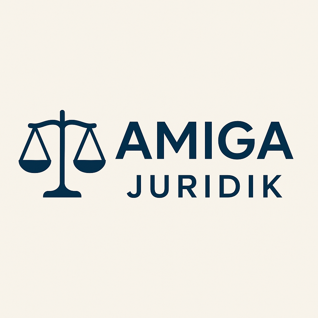 Amiga Juridik Aktiebolag logotyp