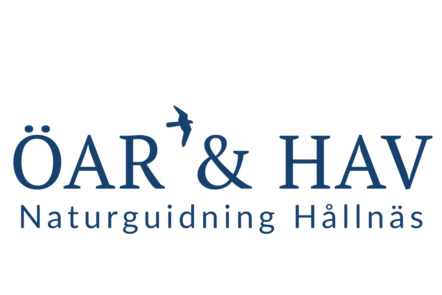Öar och hav; naturguidning Hållnäs AB logotyp