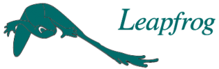 Leapfrog AB logotyp