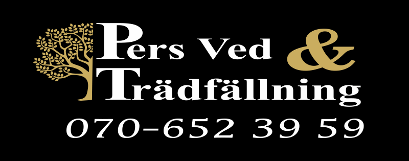 Pers Ved och Trädfällning AB logotyp