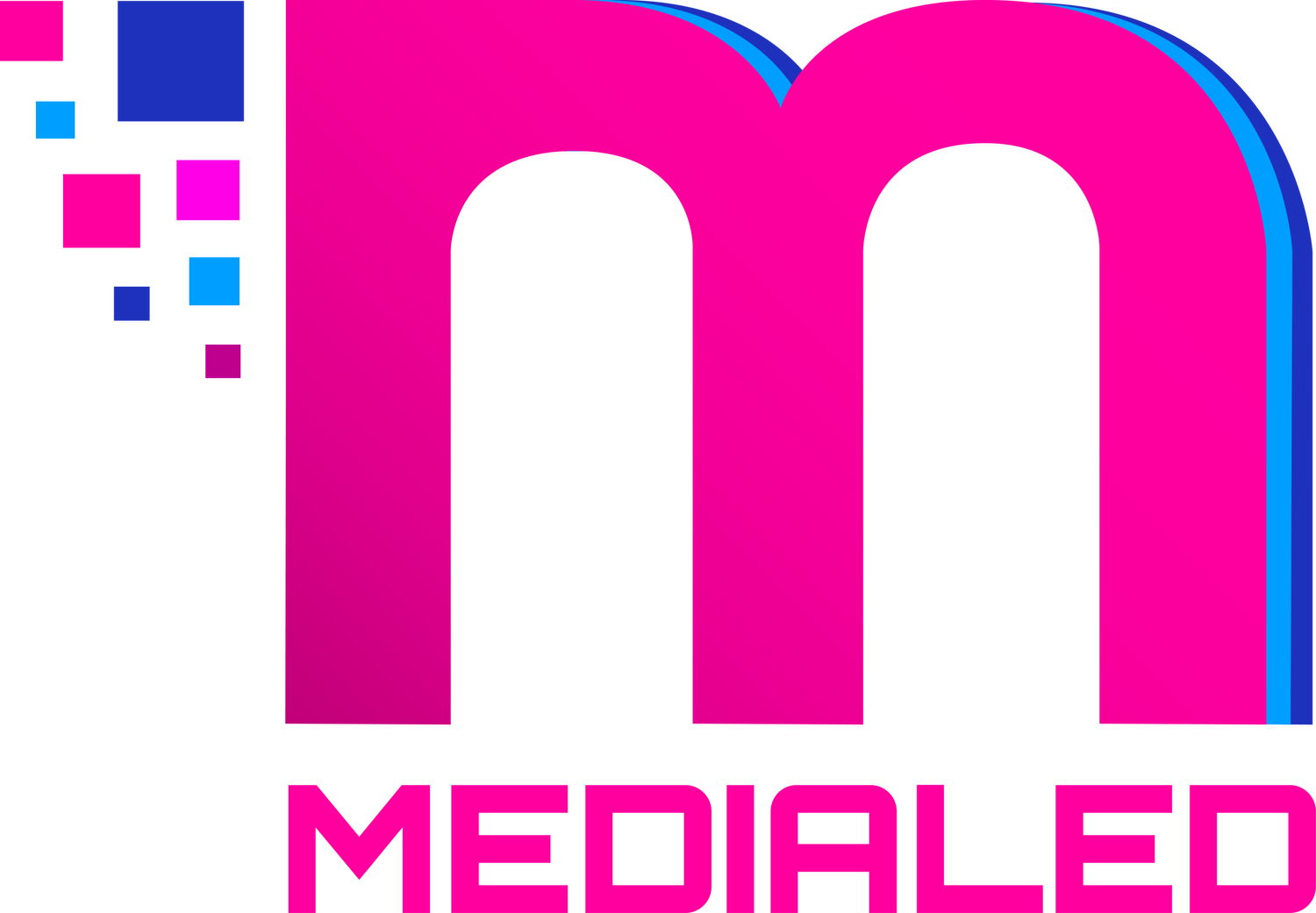 Medialed AB logotyp