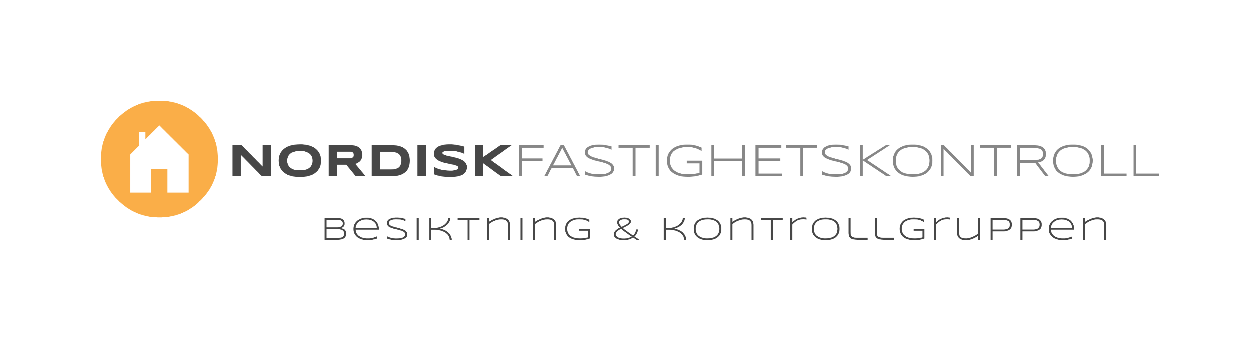 Nordisk fastighets kontroll AB logotyp