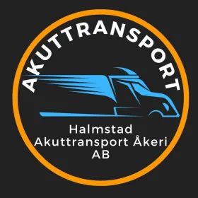 Halmstad akuttransport åkeri AB logotyp