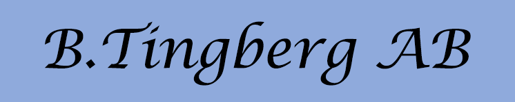 B.Tingberg AB logotyp
