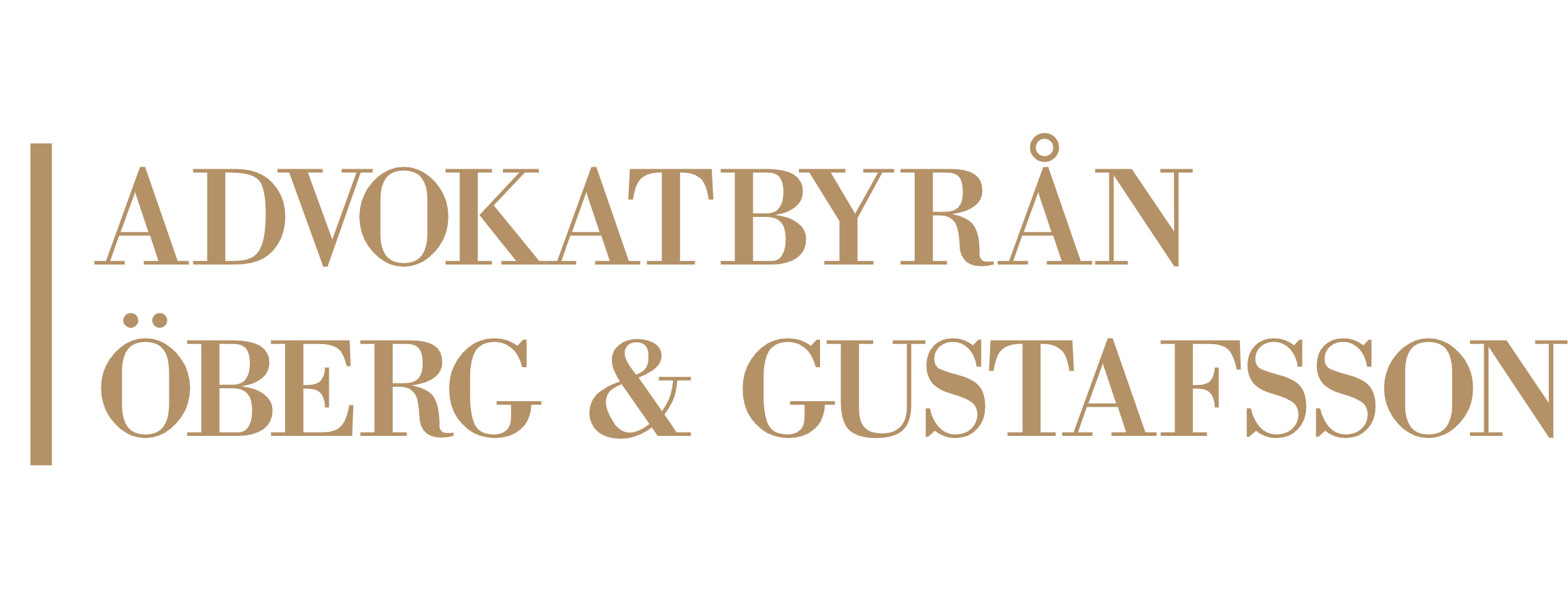 Advokatbyrån Öberg & Gustafsson AB logotyp