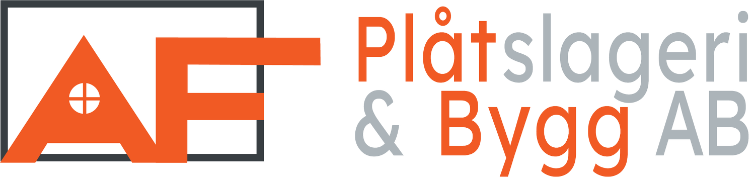 AF Plåtslageri & Bygg AB logotyp