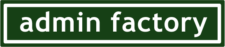 Admin Factory Sverige AB logotyp