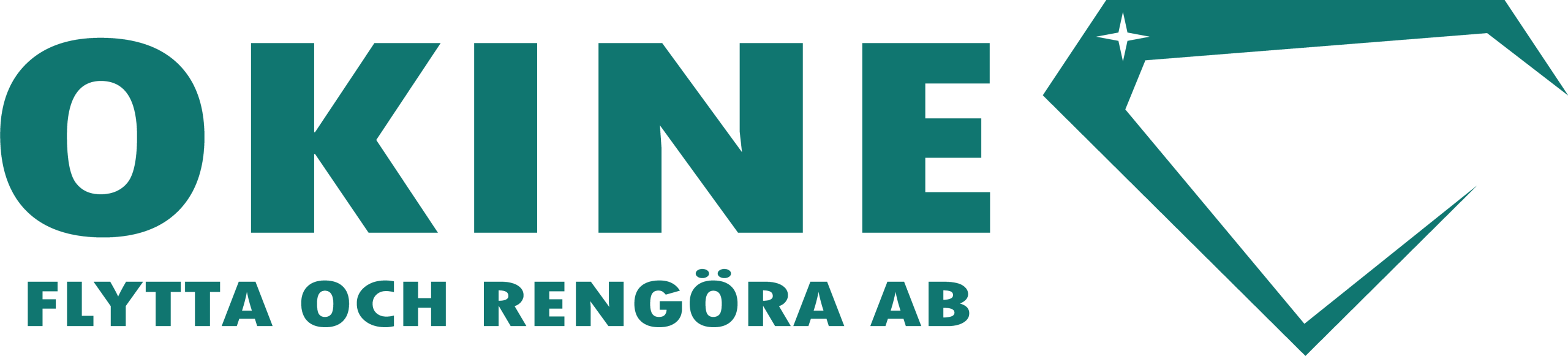 OKINE FLYTTA OCH RENGÖRA AB logotyp