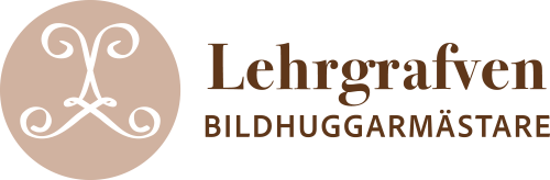 Bildhuggarmästare E. Lehrgrafven AB logotyp