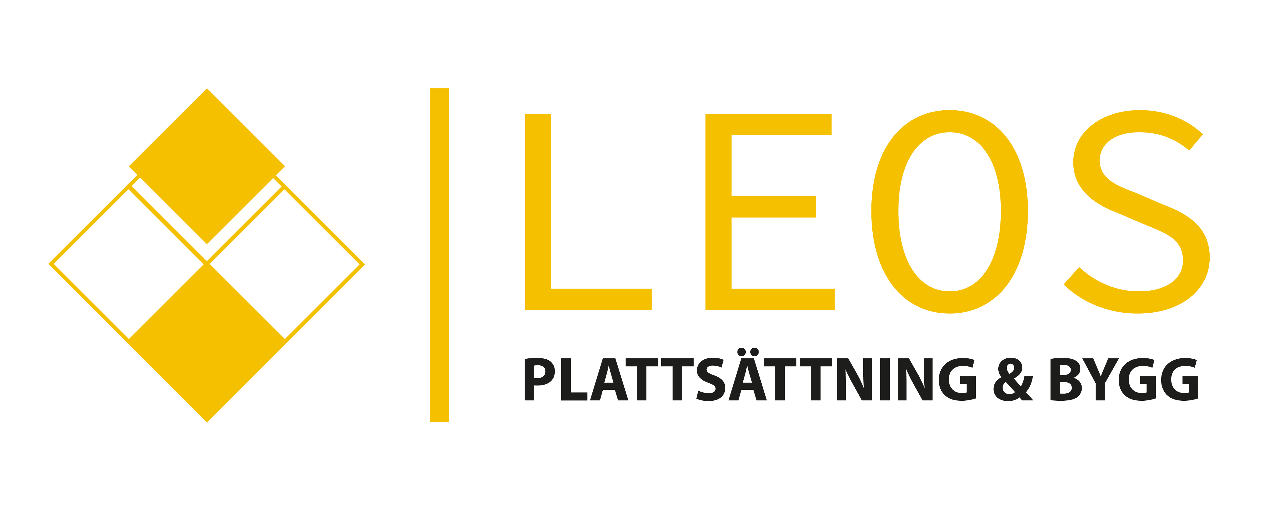 Leos Plattsättning AB logotyp