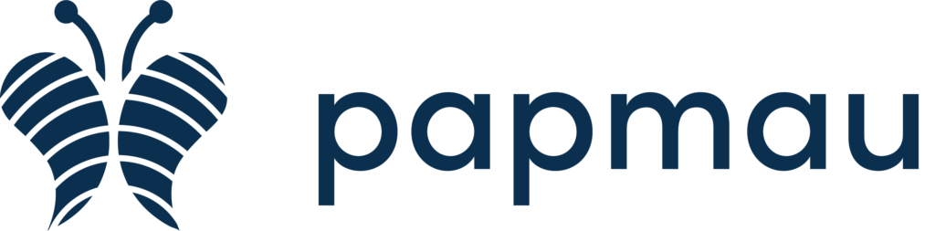 Papmau AB logotyp