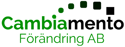 Cambiamento förändring AB logotyp