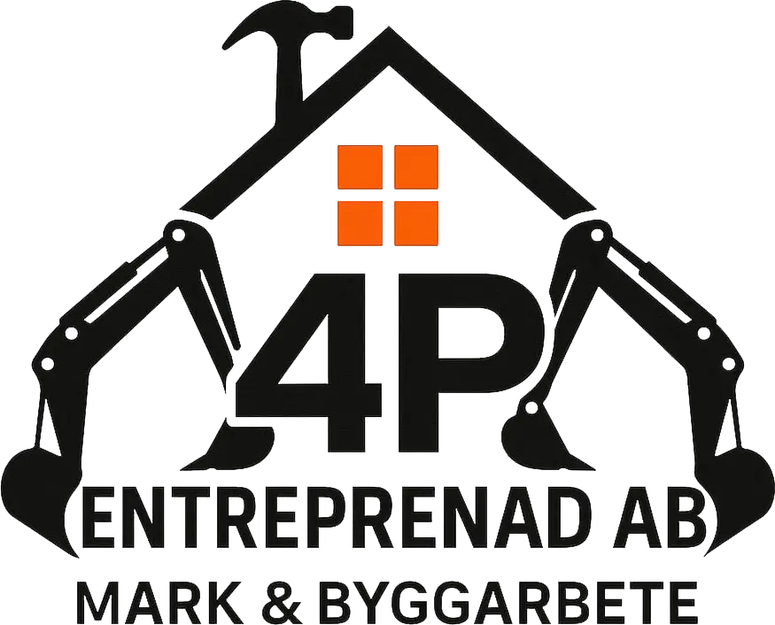 4P Entreprenad AB logotyp