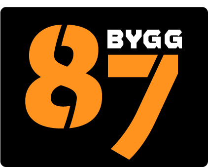 87 bygg AB logotyp