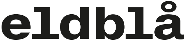 eldblå AB logotyp