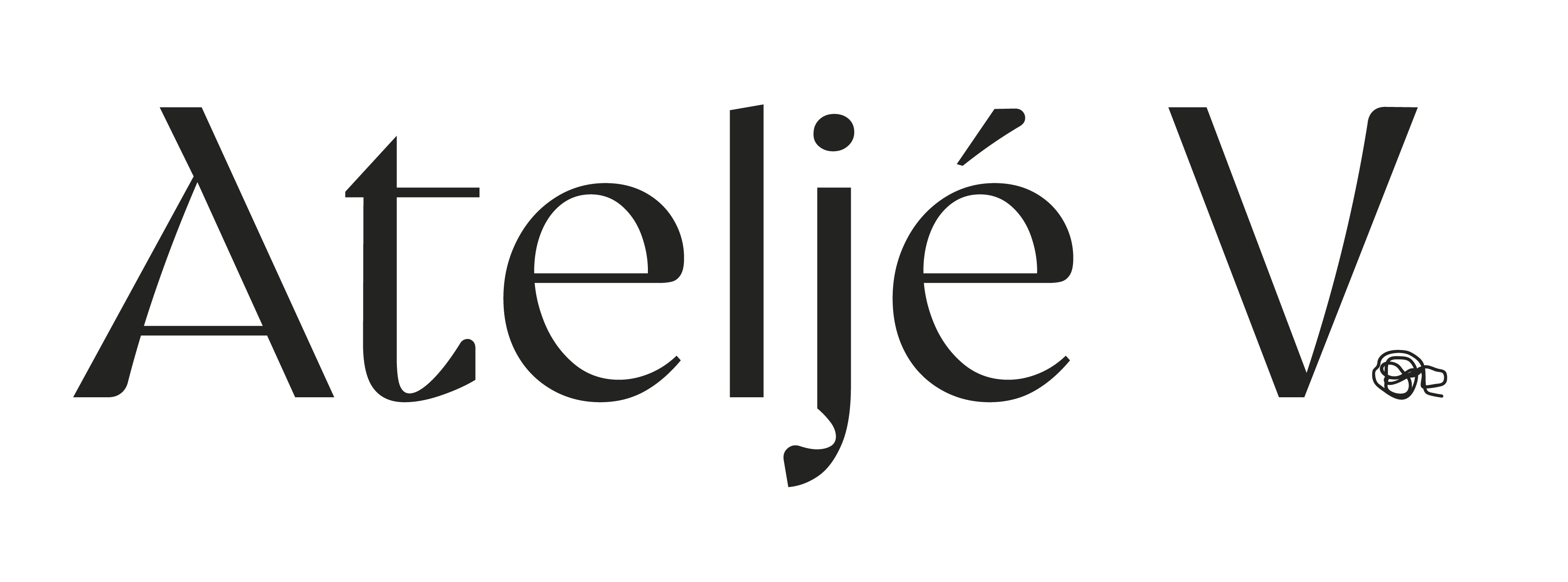 Ateljé V AB logotyp