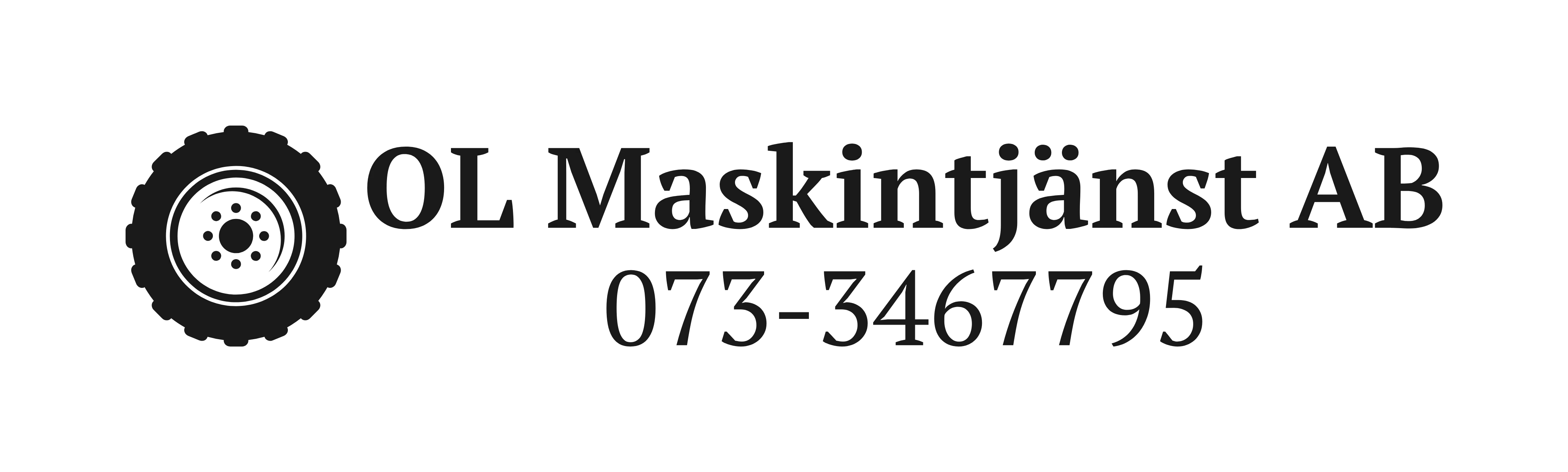 OL Maskintjänst AB logotyp