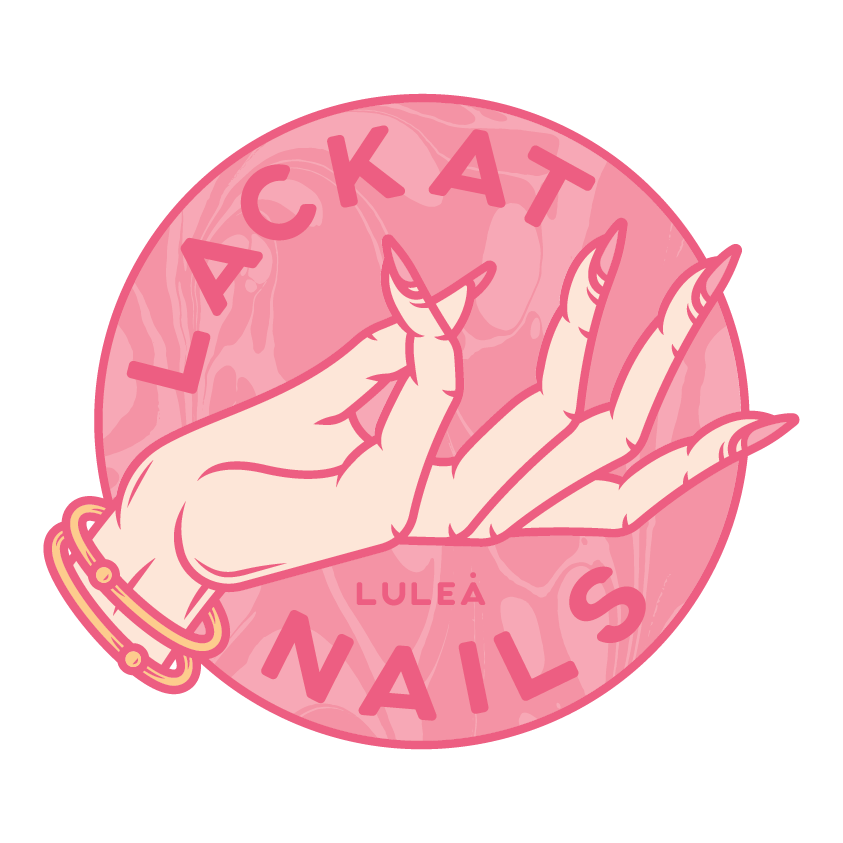 Lackat AB logotyp