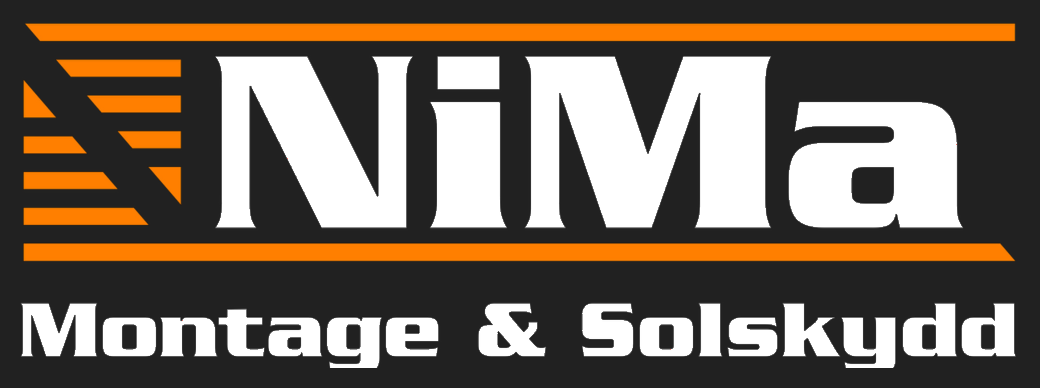 NiMa montage & Solskydd AB logotyp
