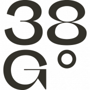 38 grader AB logotyp
