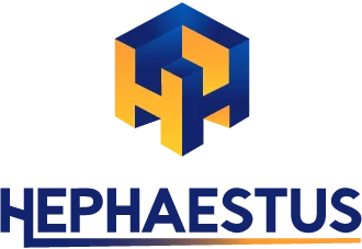 Hephaestus T.K. AB logotyp