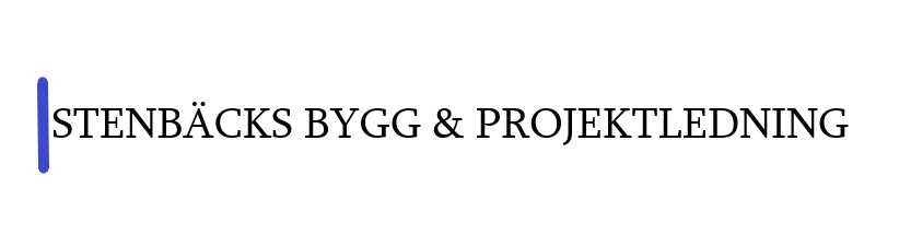Stenbäcks Bygg och Projektledning AB logotyp