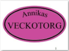Annikas veckotorg AB logotyp