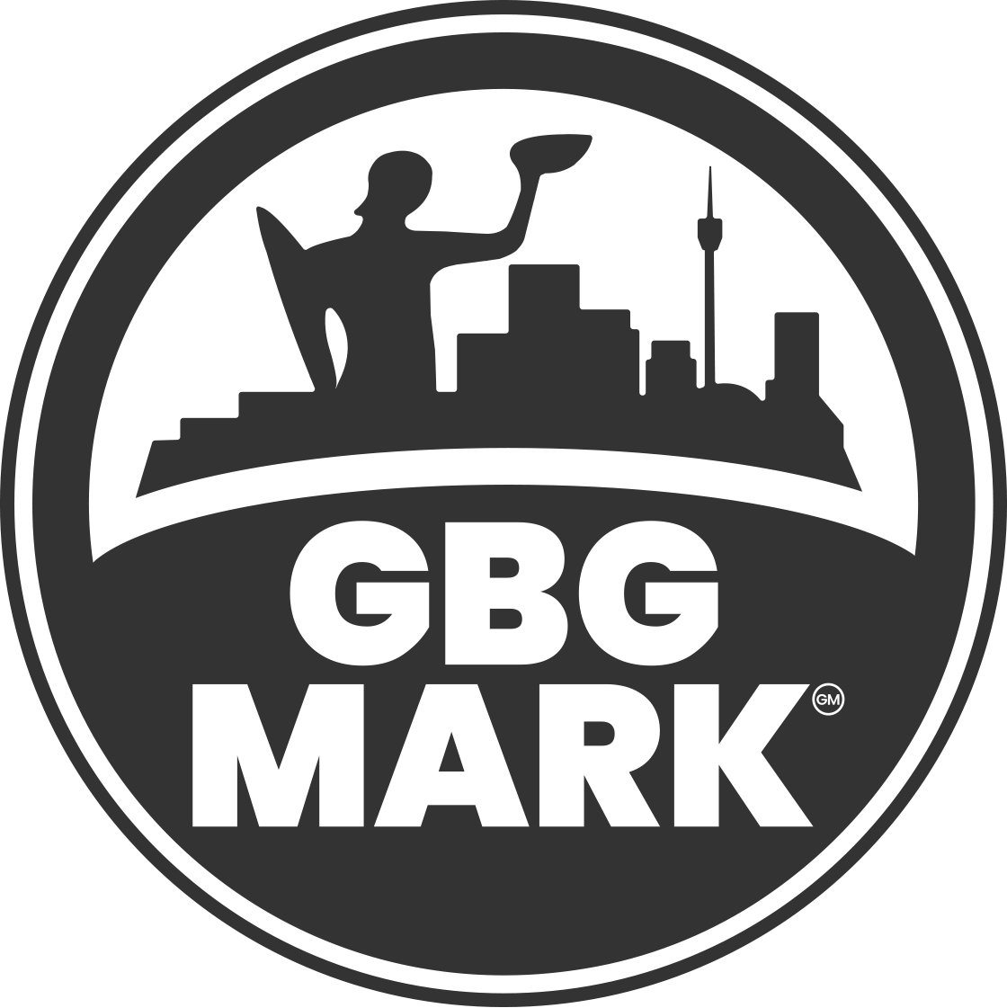 GBG MARK AB logotyp