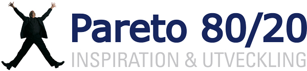 Pareto 80/20 i Helsingborg AB logotyp