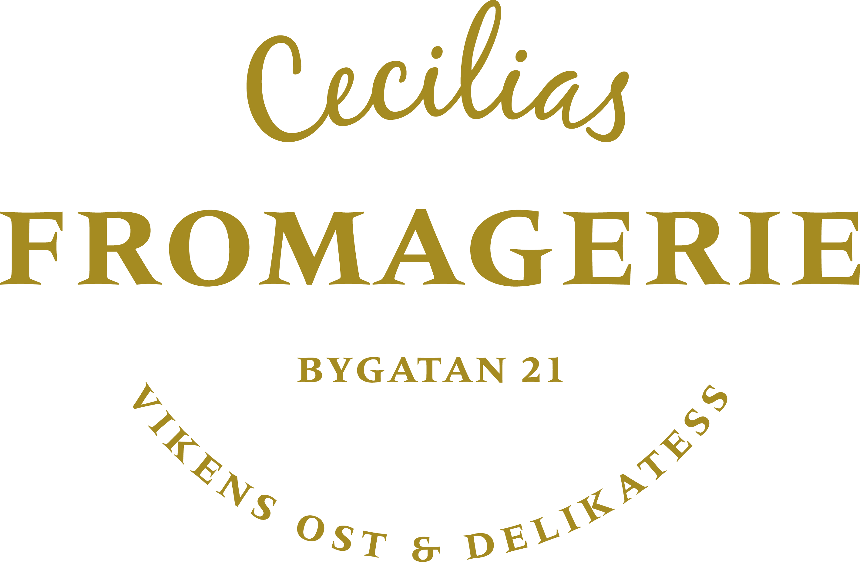 Bygatan 21 - Vikens Ost & Delikatess AB logotyp