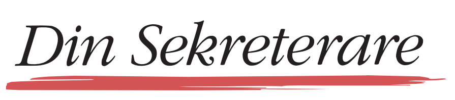 Din Sekreterare Redovisning i Åstorp AB logotyp
