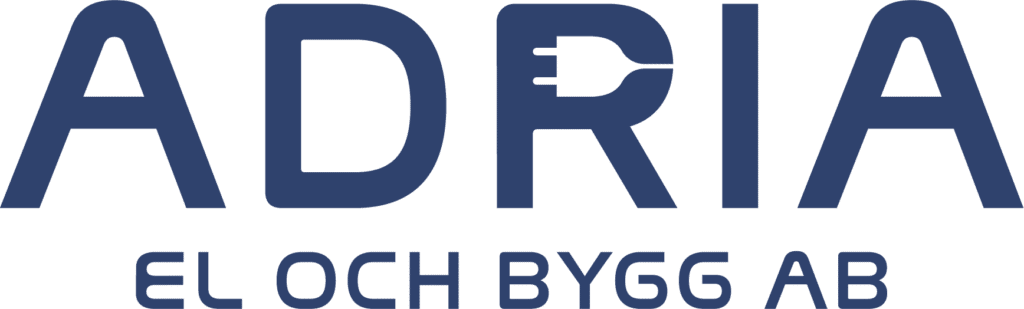 Adria El och Bygg AB logotyp