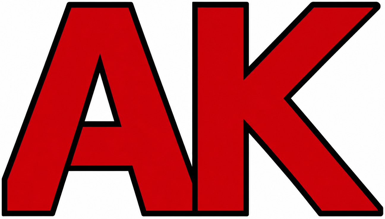 Ak maskintjänst AB logotyp