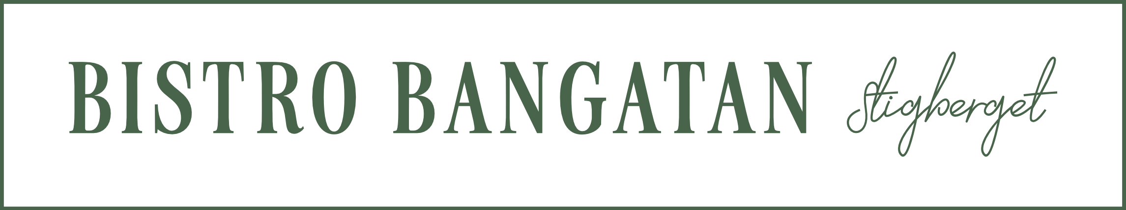 Bistro Bangatan AB logotyp
