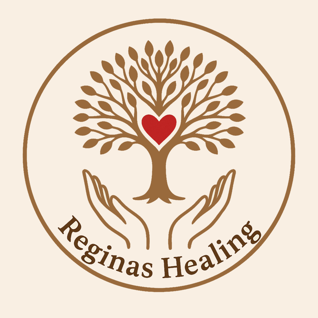 Reginas Healing AB logotyp
