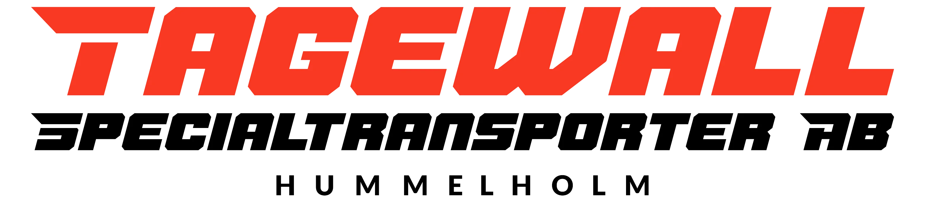 Tagewall specialtransporter AB logotyp